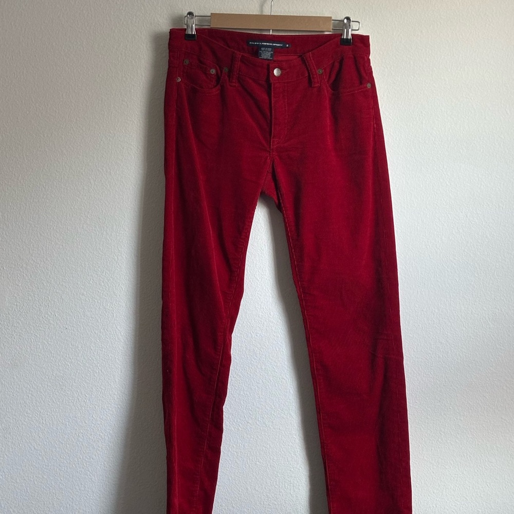 Ralph Lauren Sport Red Corduroy Trousers